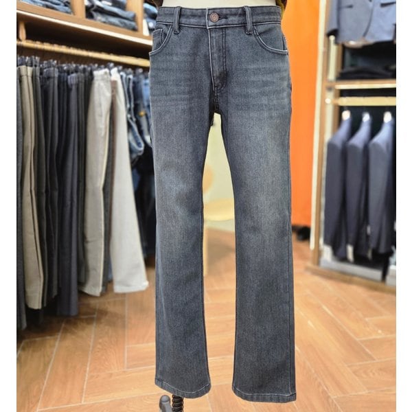 [여주점] 코오롱 브렌우드 남성 스탠다드핏 블루 본딩 데님 청바지 BRPDW25552NYX