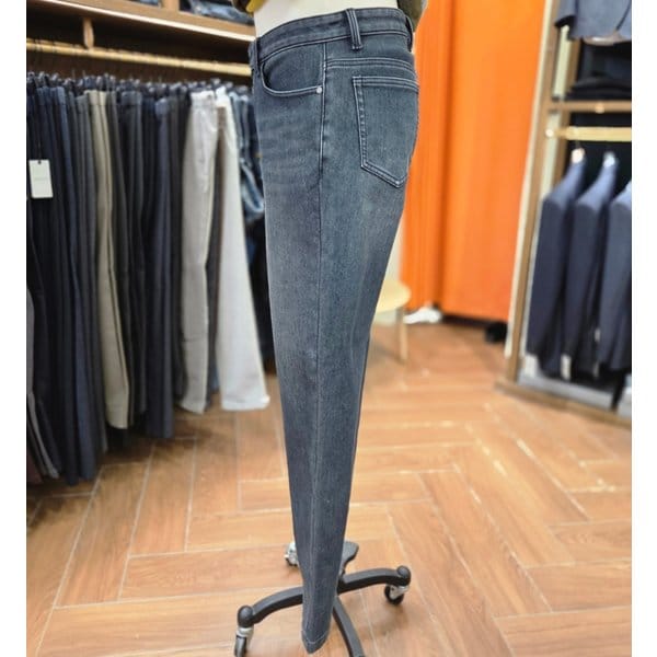 [여주점] 코오롱 브렌우드 남성 스탠다드핏 블루 본딩 데님 청바지 BRPDW25552NYX