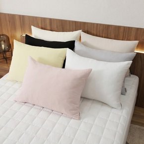 마시멜로 소프트워싱 먼지없는 사계절 균일행사 50x70 베개커버 2P