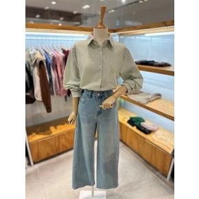 스트라이프 자수 남방(LC31E3NB513X)