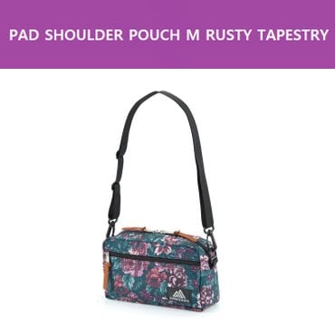 그레고리 크로스백 PAD SHOULDER POUCH M RUSTY TAPESTRY 08JL6120