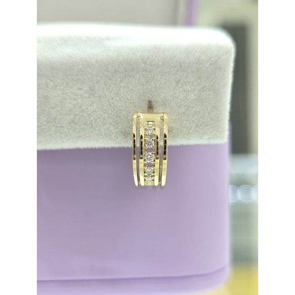 [파주점] 아르쉐드모네1 원터치 귀걸이 YG 18K 212100073