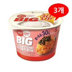 (7206120) 햇반 컵반 BIG 김치날치알밥 263gx3개