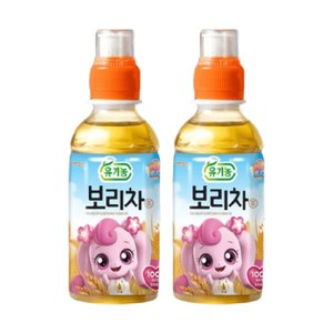  웅진 알쏭달쏭 캐치 티니핑 유기농 보리차 200ml 48개