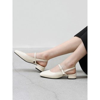 사뿐 다프니 메리제인 슬링백 플랫슈즈 (3cm)