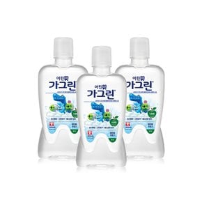 동아제약 가그린 어린이용 사과맛 380ml x 3개