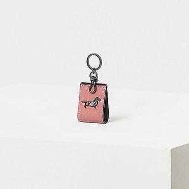닥스 DBHO4E113P2 [DAKS PUPPY][닥스퍼피] 핑크 닥스훈트 모티브 키링