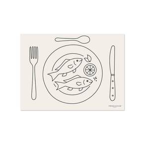 [무케/공식수입] 포드바쉐_뮤던 사각 테이블매트 meudon Table Mat 프랑스식탁매트