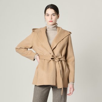 올앤썬드리 [여주점] 올앤선드리 벨티드 후드 핸드메이드 코트 A4W9J107