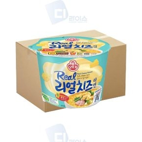 오뚜기 리얼치즈라면 큰컵 120g 24개 용기면 컵라면 (WBC7884)