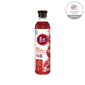 청정원 몸과 맘이 반짝! 청정원 홍초 석류 900ml