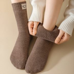 [5+5] 스마일패치 기모양말 컬러혼합 남녀공용 양말세트 (총 10켤레세트)