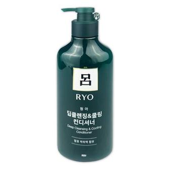 제이큐 려 TJ 청아 딥클렌징 & 쿨링컨디셔너 샴푸 린스 컨디셔너 헤어 550ml