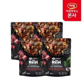 더리얼 퀴진 찹스테이크 100g X 4EA / 강아지 특식