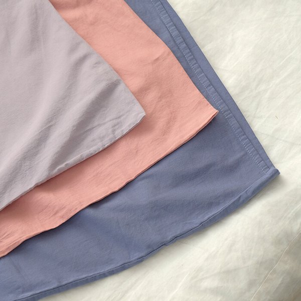 키즈 코튼솔리드커버(3color)