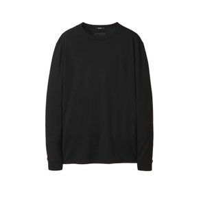 [25SS] 블랙《CuffTee》라운드 긴팔 티셔츠 ARTS5A101BK