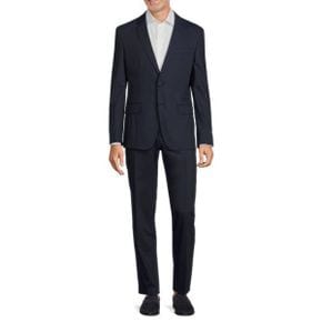 4121022 BOSS Slim Fit Virgin Wool Blend Suit - NAVY 68516636