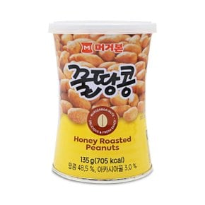 꿀땅콩 135g 캔