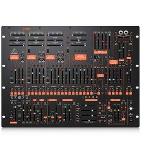 Behringer 아날로그 신디사이저 세미 모듈러 8U 랙 마운트 2600 블랙