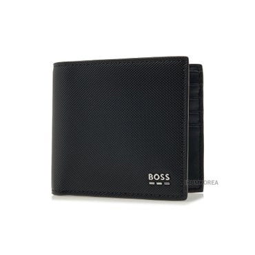 BOSS [휴고보스] SS25 남성 바이폴드 반지갑 50536078 001