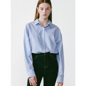 LR Logo Oxford Shirt [sky blue]