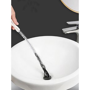 배수관 하수구 세면대 욕조 머리카락 제거 청소도구