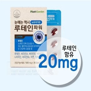 루테인 파워 뉴트리가든 500mg x 30캡슐 (WCB4730)