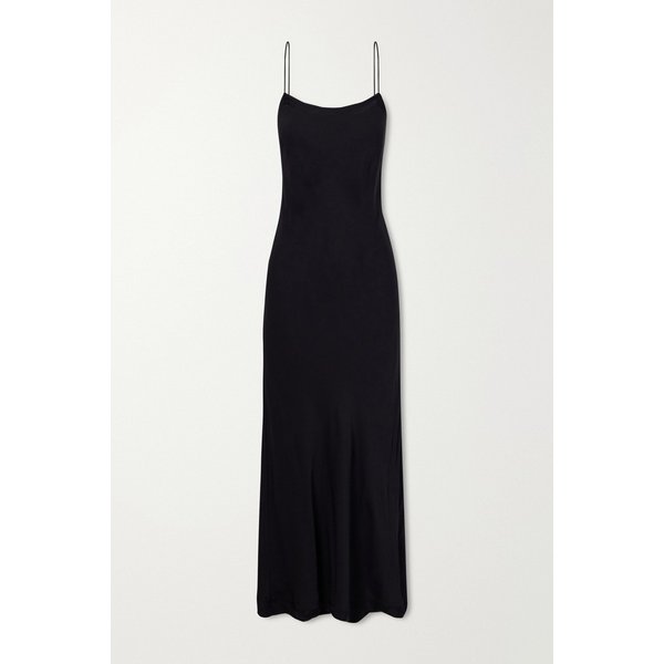 실크 새틴 슬립 원피스 46376663162978836