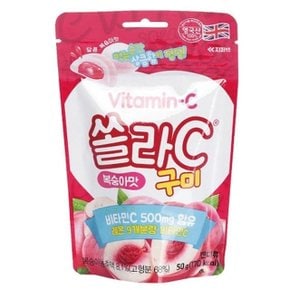 쏠라-C 구미 복숭아맛 50g (W9CACA6)