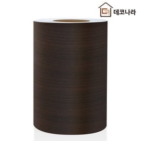 EWB-07 다크 브라운 나무무늬 몰딩시트지 고정폭25cm / 원목시트지 셀프인테리어 셀프리폼