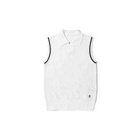 [JAPAN] WOMEN MUKAI COLLARED VEST_NQWAM23352WHX