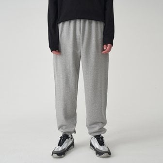 COQ ESSENTIAL LOGO PRINTING SWEAT PANTS_GRAY