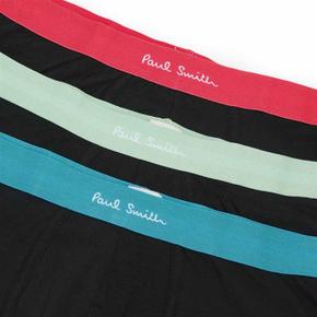 남성 트렁크 3PK 브라이트 밴드 언더웨어 블랙 M1A914P3PK-74