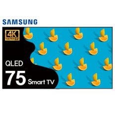 [리퍼] 삼성TV 75인치TV(190cm) QLED QN75Q60 4K UHD 스마트TV 수도권 스탠드 설치포함