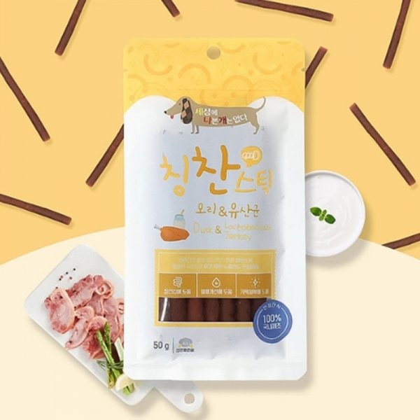 세나개 오리 유산균 50g X ( 3매입 )