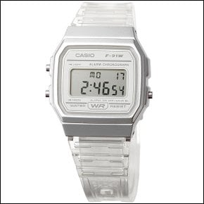 타임플래닛 CASIO F-91WS-7 카시오 시계 우레탄밴드_