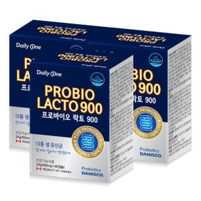 프로바이오락토900 3통 6개월분 유산균 보장균 100억 CFU 냉장배송