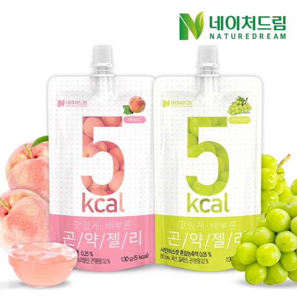 곤약젤리 1포 골라담기 (복숭아/샤인머스캣)