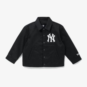 MLB 코튼 코치 뉴욕 양키스 재킷 블랙  13679507