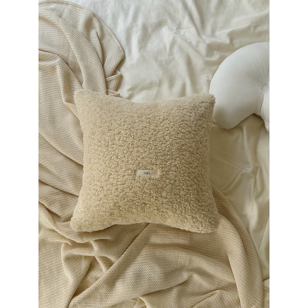[솜 분리 가능]Eco Fur Cushion_Square