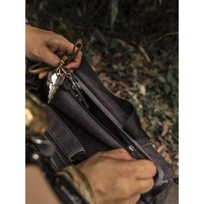 브롬톤백 자전거 가방 프레임 포함 프론트백 Pioneer Basket Bag - Charcoal Black