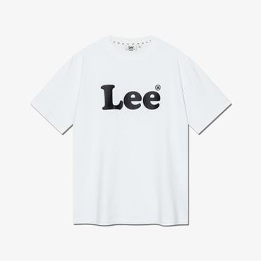 LEE 빈티지 로고 티셔츠 화이트 LE2502ST03WH