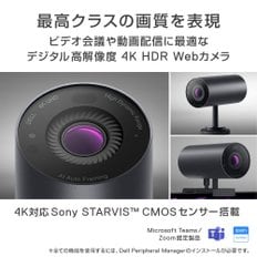 Dell 디지털 비디오 카메라 WB7022 4K 8메가픽셀 HDR 3D2D (AI 저품질) 자동 프레임 3년 품질