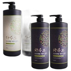 과일나라 하수오 오리엔탈 헤어 샴푸 린스 1500ml x 2개구성 택