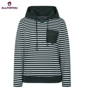 striped hooded t-shirt ALTRM7431