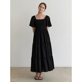 Apple tart dress (black)