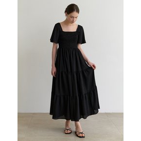 Apple tart dress (black)