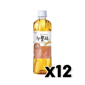 웅진 맑게우려낸누룽지 차 페트음료 500ml x 12개