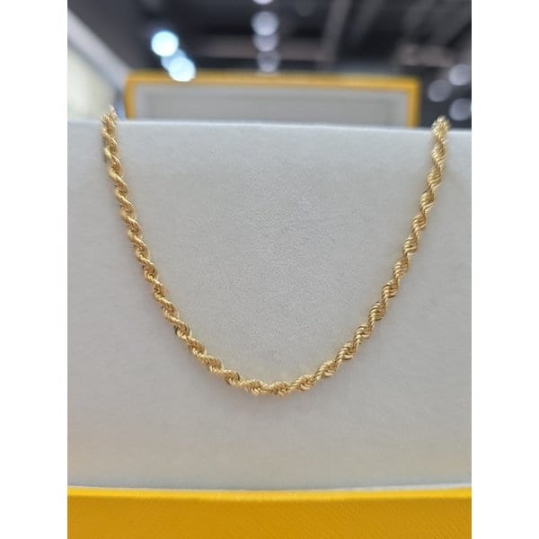 [여주점] 펠트위스트(M) YG 14K 목걸이 282500206