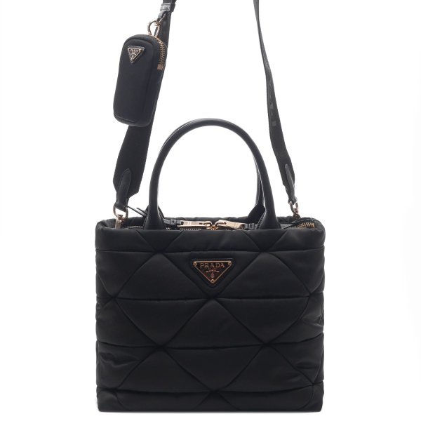 [부산점] [프라다] 26SS 여성 리나일론 패딩 스몰 토트숄더백 (1BG373 RDJN F0632 V B9M 26S)